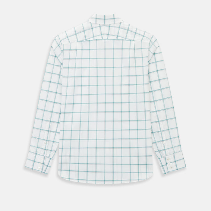 SHIRTS NEW TF KENT CLR 3BC WHT W/ SAGE MULTI CHK Image 2