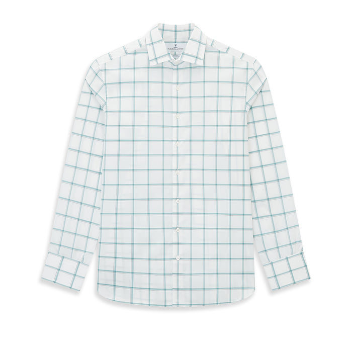 SHIRTS NEW TF KENT CLR 3BC WHT W/ SAGE MULTI CHK Image 8