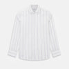 View 1 of product Track Striped Pink on White Tailored Fit Shirt in Cotton