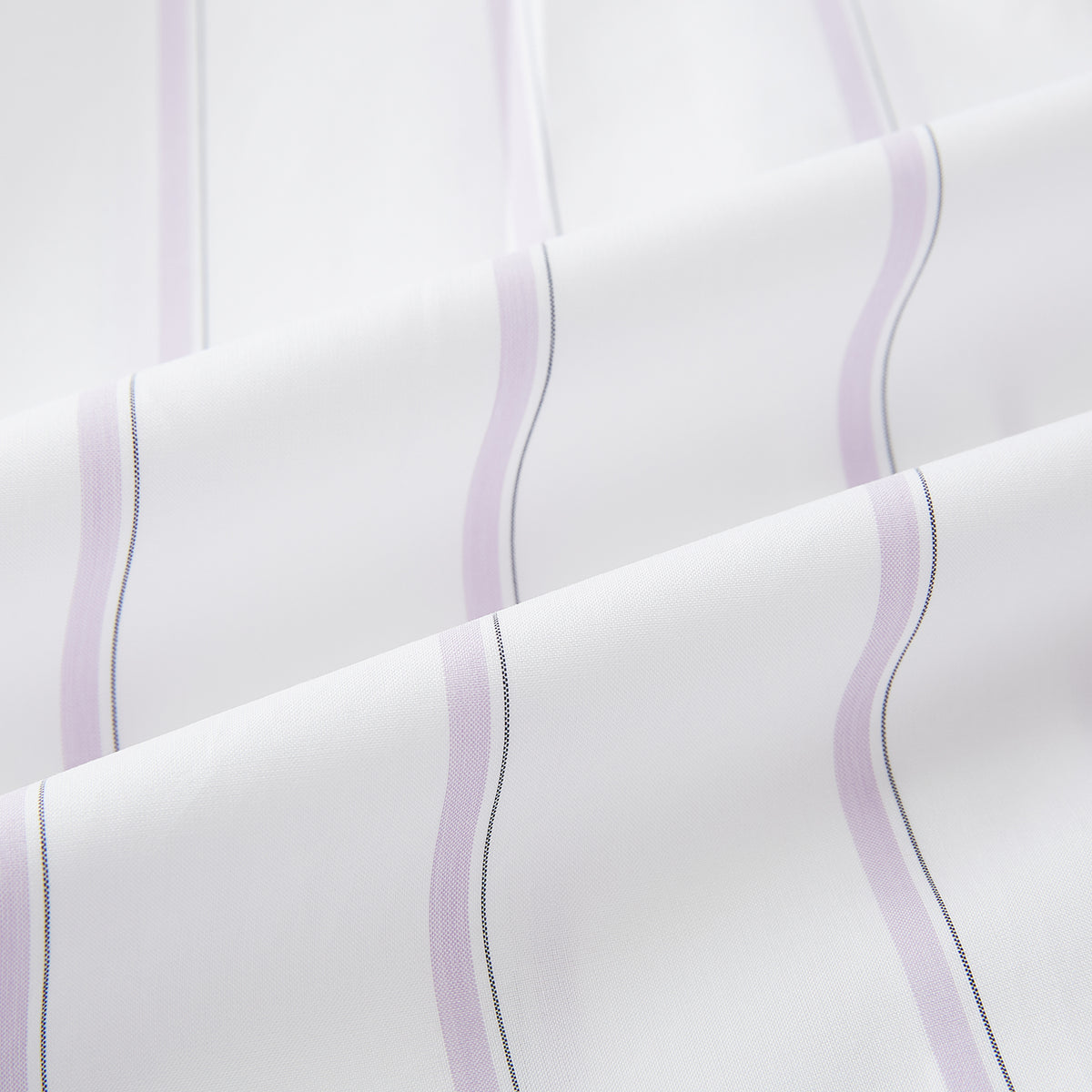 View 6 of product Track Striped Sage on White Tailored Fit Shirt in Cotton