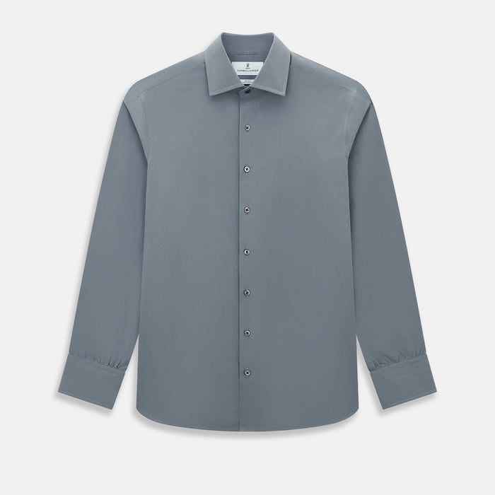 SHIRTS NEW TF KENT CLR 3BC GRAY/NAVY STRIPE