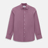 View 1 of product Pinstriped Antique Pink Tailored Fit Shirt in Cotton