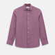 Pinstriped Antique Pink Tailored Fit Shirt in Cotton