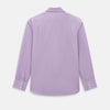 View 3 of product Pinstriped Baby Pink Tailored Fit Shirt in Cotton