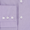 View 4 of product Pinstriped Baby Pink Tailored Fit Shirt in Cotton