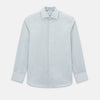 View 1 of product Steel Grey Micro-Tattersall Check Belgravia Shirt 18.5