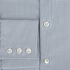 View 4 of product Steel Grey Micro-Tattersall Check Belgravia Shirt 18.5