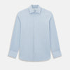 View 1 of product Sky Blue Micro-Tattersall Check Belgravia Shirt 19