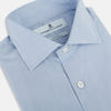 View 2 of product Sky Blue Micro-Tattersall Check Belgravia Shirt 19