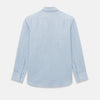 View 3 of product Sky Blue Micro-Tattersall Check Belgravia Shirt 19