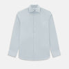 View 1 of product Steel Grey Ripple Double Pinstripe Belgravia Shirt 15.5