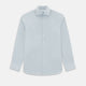 Steel Grey Ripple Double Pinstripe Belgravia Shirt 15.5