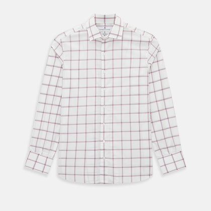 PINK LARGE CHECK SHIRT