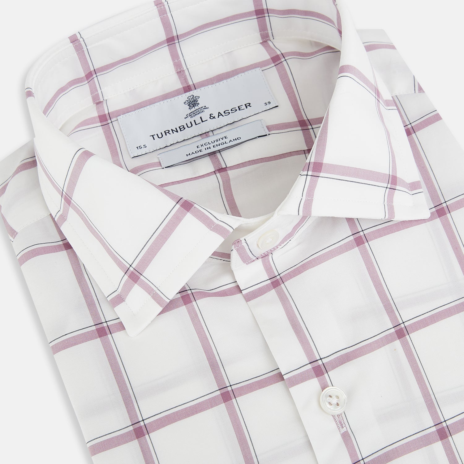 View 2 of product PINK LARGE CHECK SHIRT 15.5