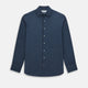 Tailored Fit Navy Pinstripe Belgravia Shirt 19