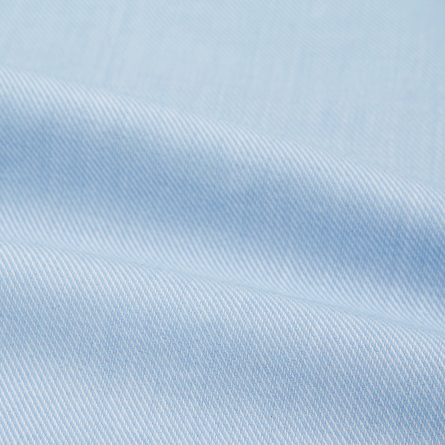 View 6 of product Tailored Fit Blue Cotton Cashmere Belgravia Shirt