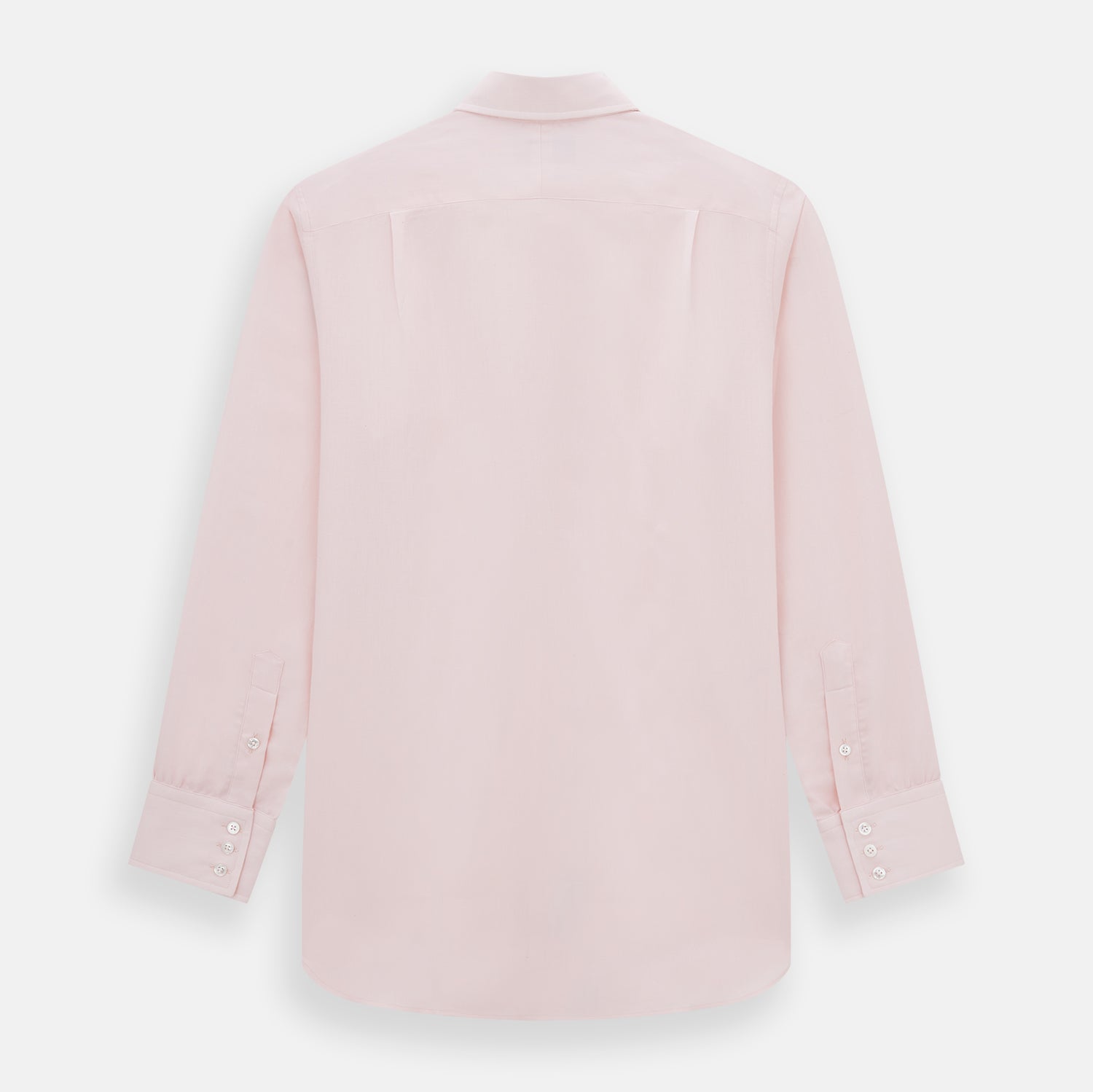 View 3 of product Tailored Fit Pale Pink Cotton Cashmere Belgravia Shirt