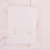 View 4 of product Tailored Fit Pale Pink Cotton Cashmere Belgravia Shirt