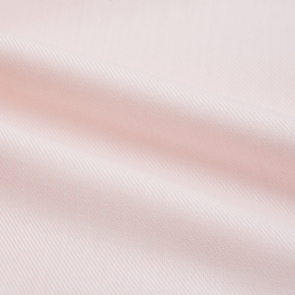 Tailored Fit Pale Pink Cotton Cashmere Belgravia Shirt