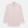 View 1 of product Tailored Fit Pale Pink Cotton Cashmere Belgravia Shirt
