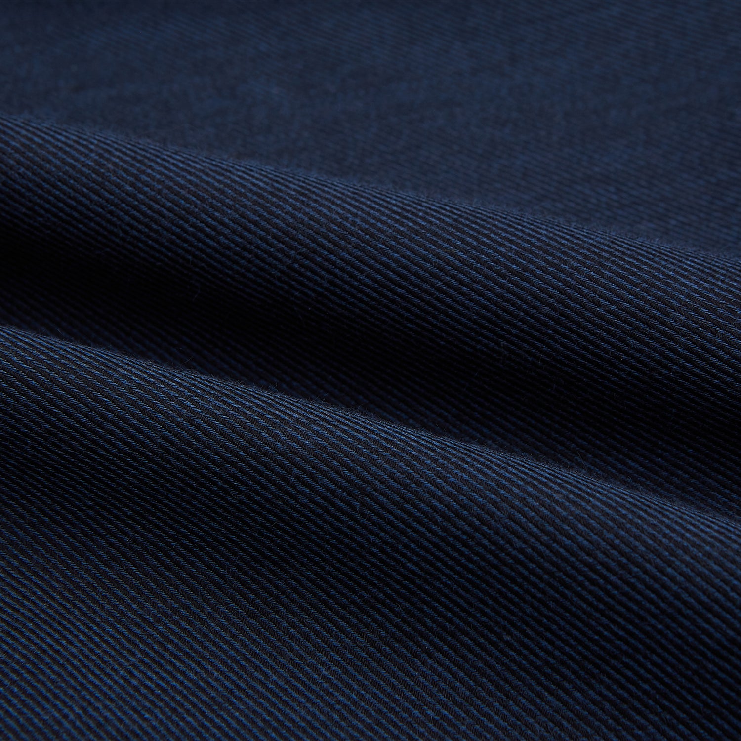 View 6 of product Tailored Fit Navy Cotton Cashmere Belgravia Shirt