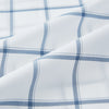 View 6 of product Large Checked Grey on White Weekend Fit Shirt in Cotton