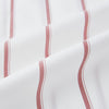 View 6 of product Track Striped Red on White Weekend Fit Shirt in Cotton