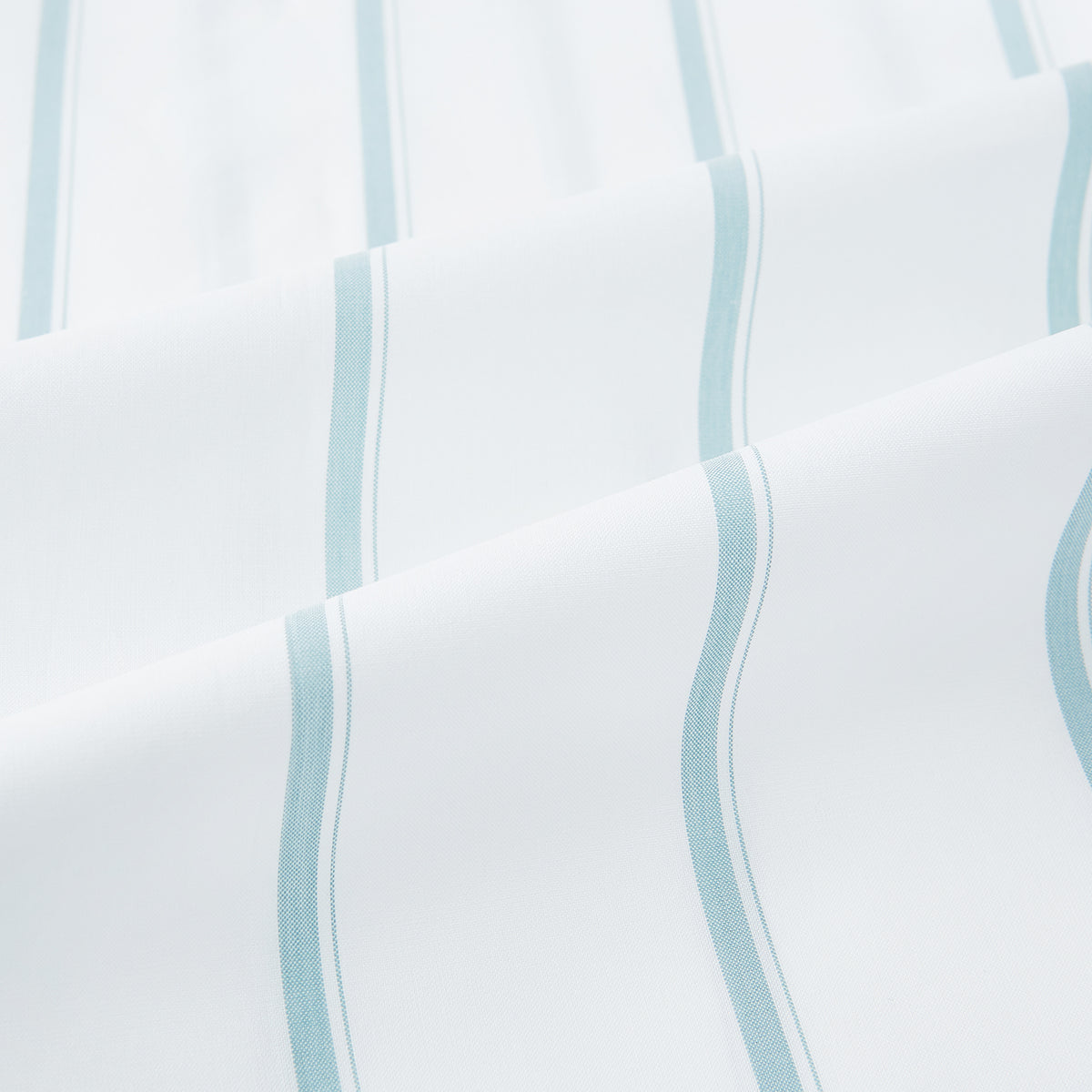View 6 of product Track Striped Sage on White Weekend Fit Shirt in Cotton