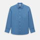 SHIRTS WF DERBY COLLAR 1BC 1PKT COLNY BLU/ NVY CHK
