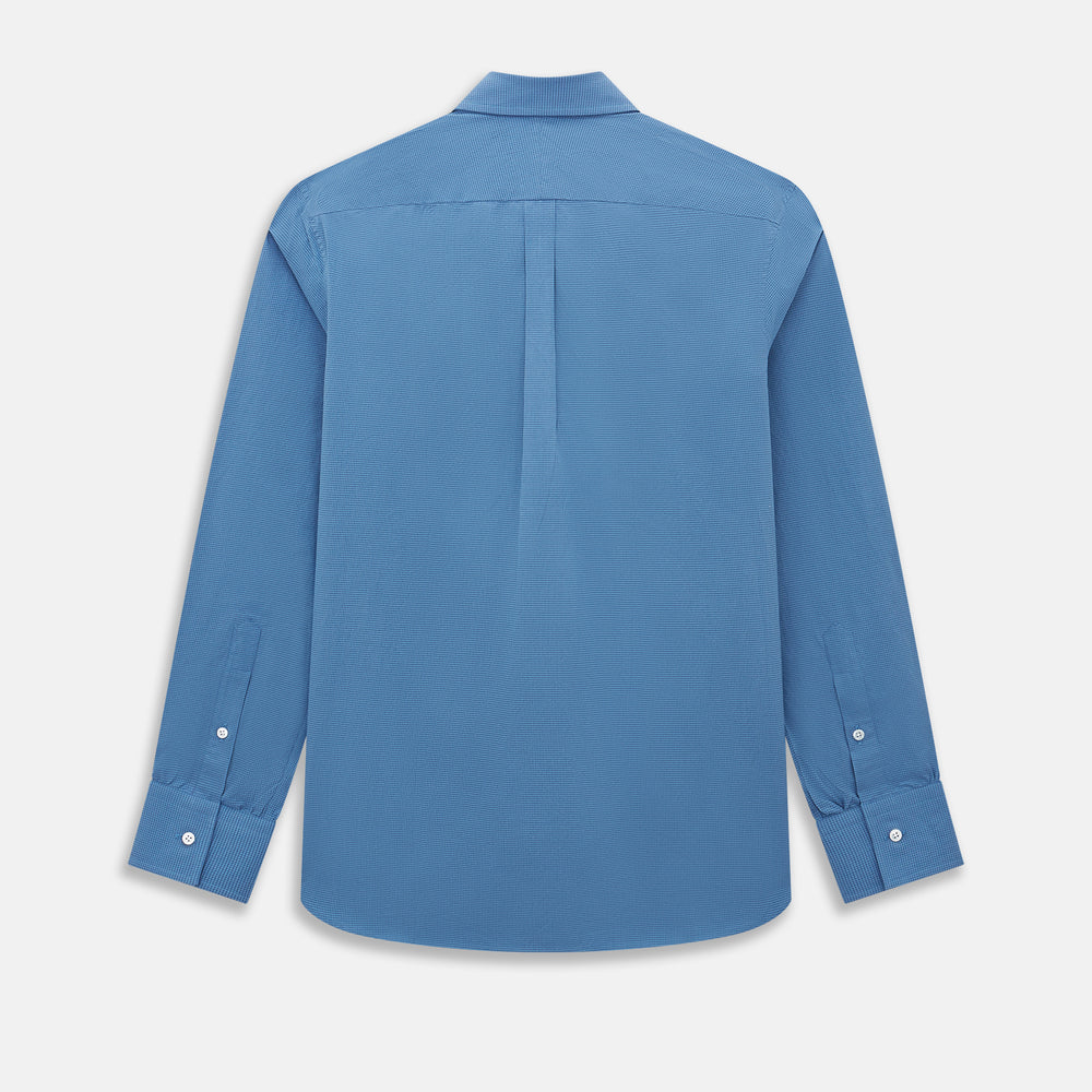 SHIRTS WF DERBY COLLAR 1BC 1PKT COLNY BLU/ NVY CHK