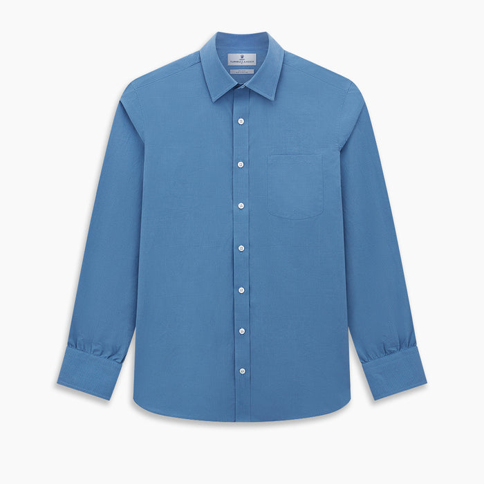 SHIRTS WF DERBY COLLAR 1BC 1PKT COLNY BLU/ NVY CHK Image 5