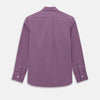 View 3 of product Striped Navy on Antique Pink Weekend Fit Shirt in Cotton