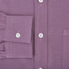 View 4 of product Striped Navy on Antique Pink Weekend Fit Shirt in Cotton