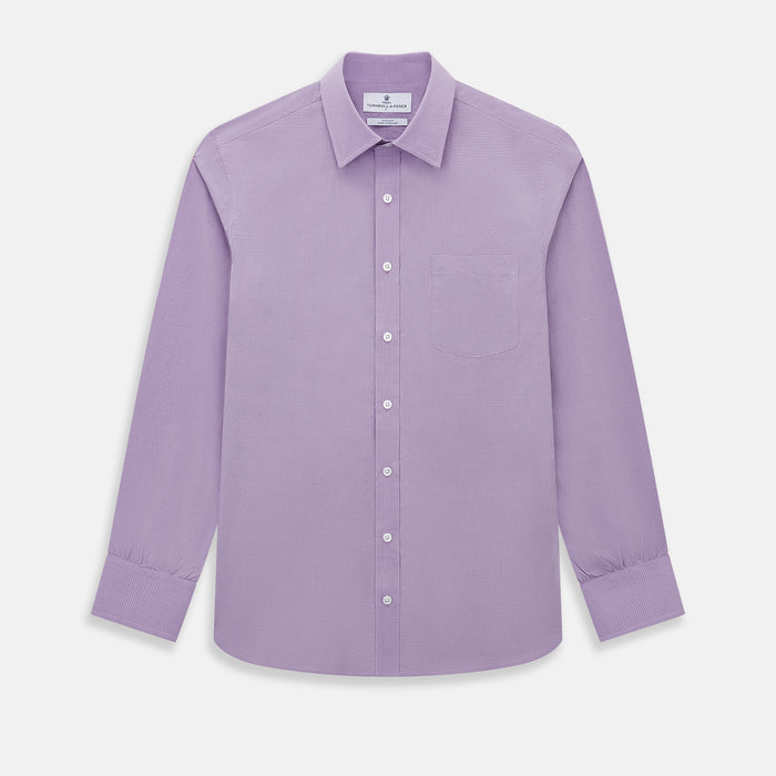 SHIRTS WF DERBY COLLAR 1BC 1PKT BABY PINK/NAVY CHK