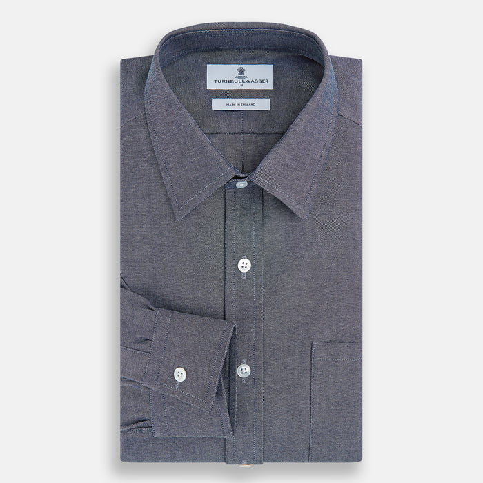 Steel Blue Richmond  Shirt Image 4