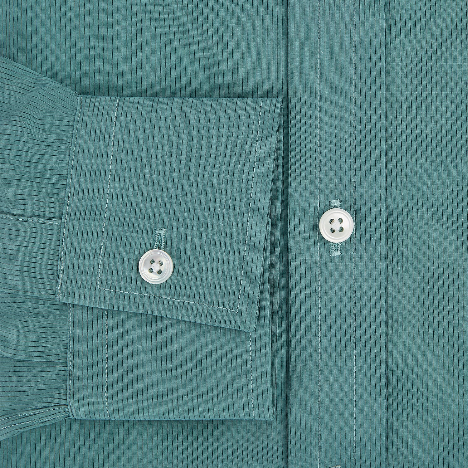 Image 4 of product Sage Pinstripe Richmond Shirt XXL