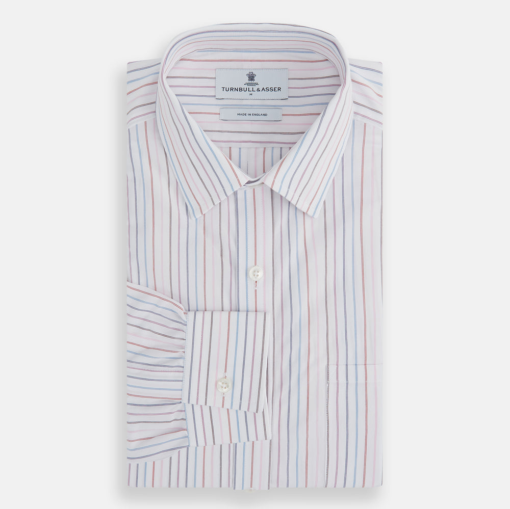 Multi Pencil Stripe Richmond Shirt