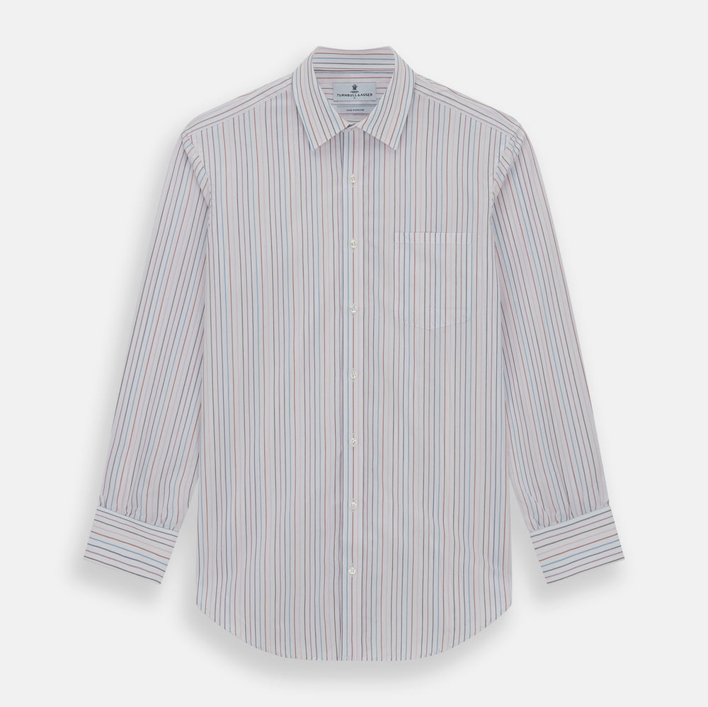 Multi Pencil Stripe Richmond Shirt