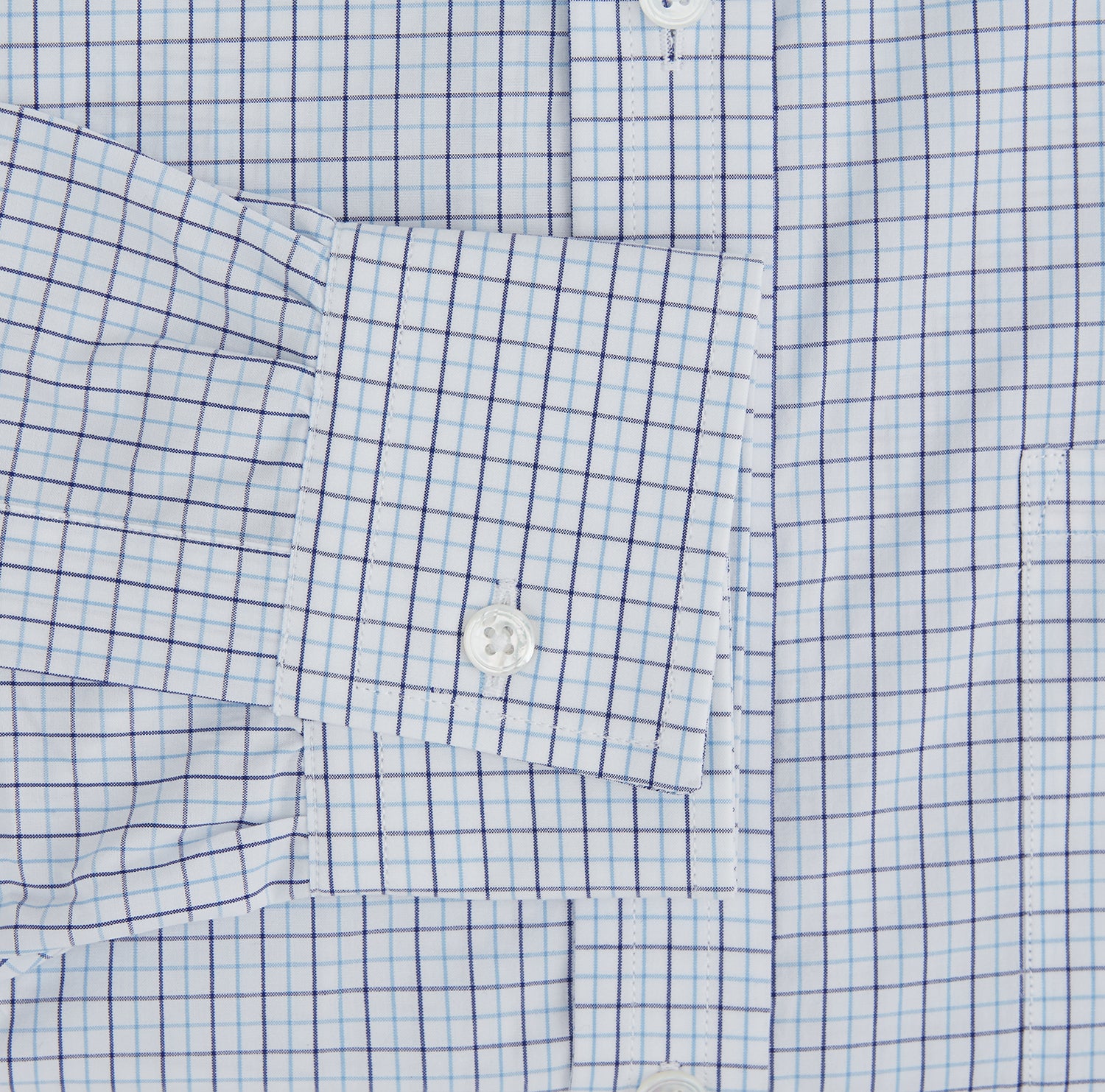 View 3 of product Blue Double Graph Check Richmond Shirt