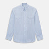 View 1 of product Navy and Purple Multi-Stripe Richmond Shirt XS
