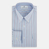 View 5 of product Navy and Purple Multi-Stripe Richmond Shirt XS