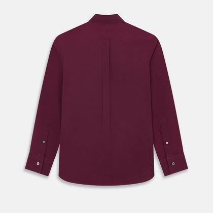 SHIRTS WF DORSET CLR 1BC 2 CHST PKTS WINE MLTI CHK Image 2