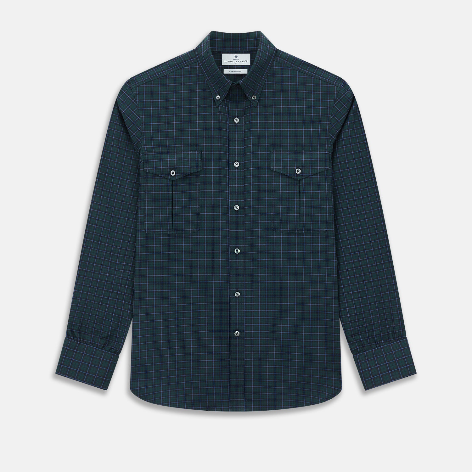View 1 of product Modern Black Watch Tartan Richmond Shirt XS