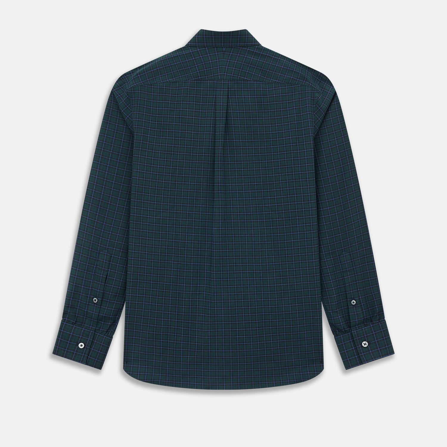 View 3 of product Modern Black Watch Tartan Richmond Shirt XS
