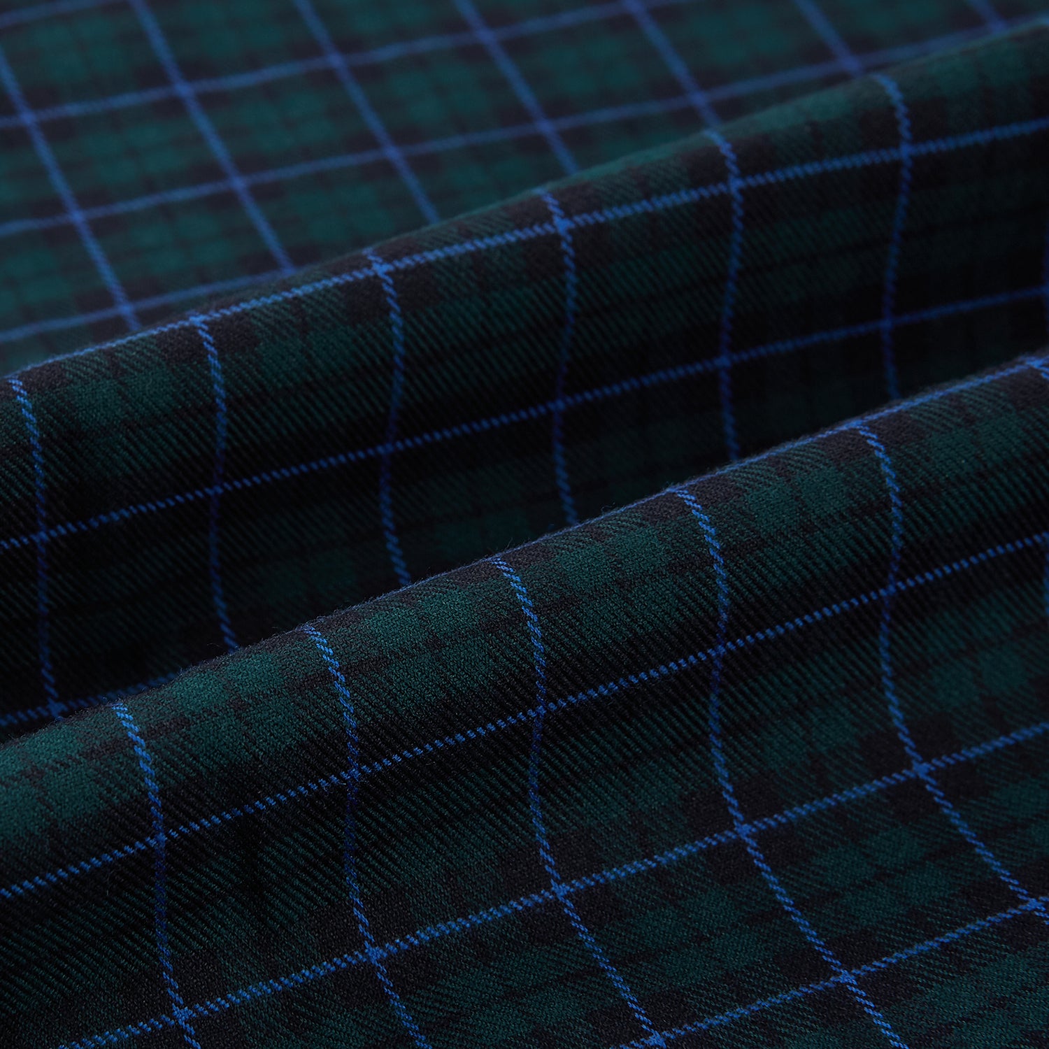 View 6 of product Modern Black Watch Tartan Richmond Shirt XS