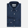 View 5 of product Indigo Tonal Windowpane Richmond Shirt XS