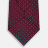 View 3 of product Green and Magenta Micro Dot Silk Tie