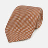 View 1 of product Brown and White Diamond Silk Tie