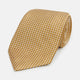 Light Brown and White Diamond Silk Tie