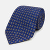 View 1 of product Blue and Yellow Multi Dot Silk Tie